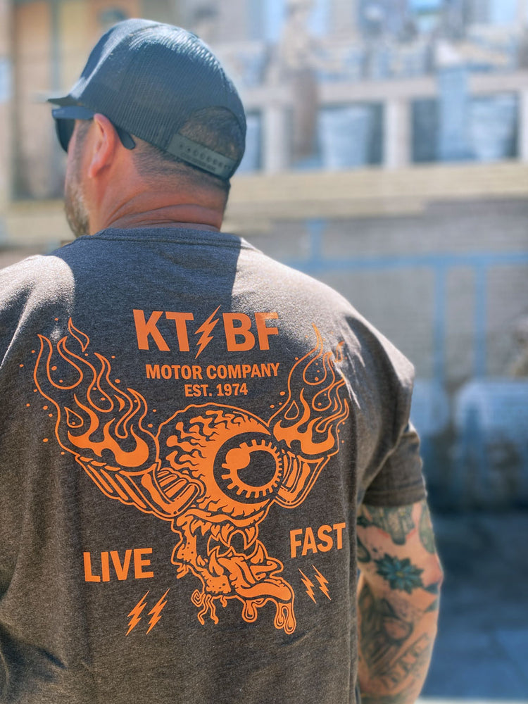 
                      
                        KTBF "Live Fast" short sleeve
                      
                    