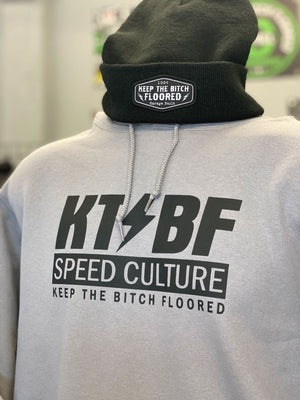 KTBF "SPEED CULTURE" Pullover Hooded Sweatshirt