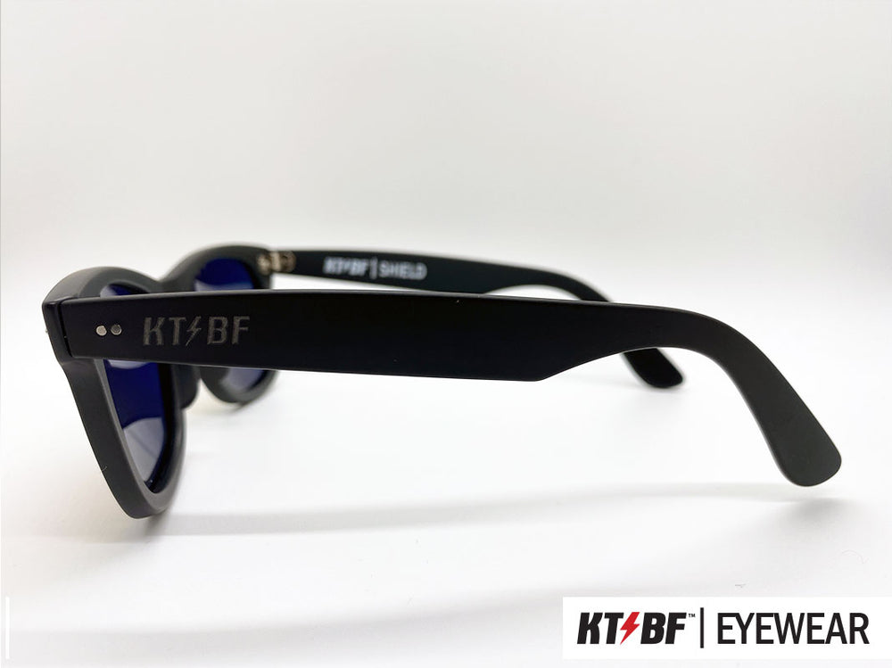 KTBF™ | SHIELD polarized sunglasses - Matte Black / Black