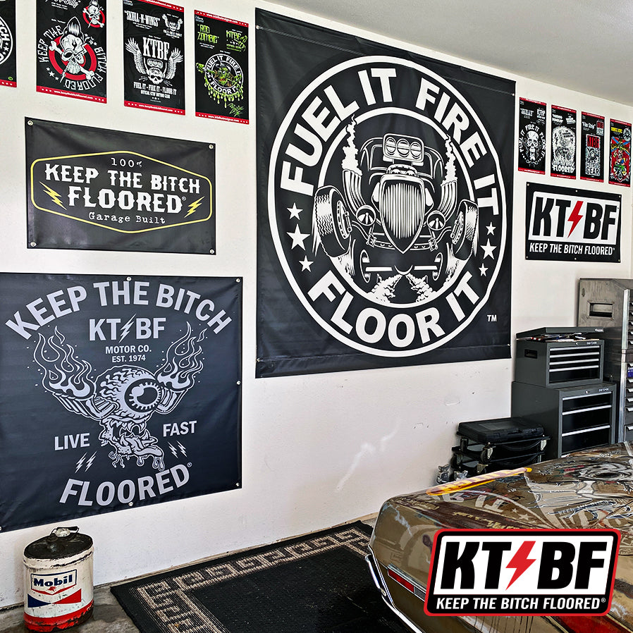 KTBF "Skully" Garage Banner | Multiple Sizes