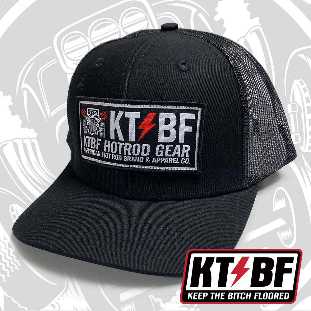 KTBF "Retro Rod" Series Snapbacks | Black, Blue, Red, & Gray